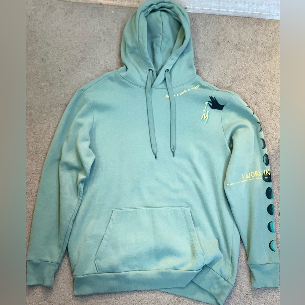 Always a work in progress hoodie.